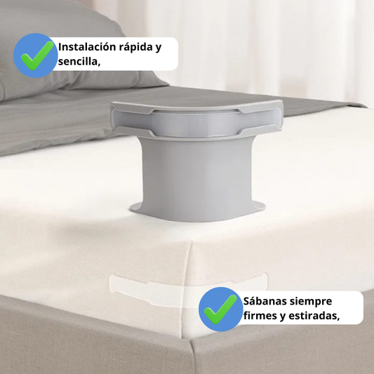 FixCama Pro™ - Kit Sujetador de Sabanas