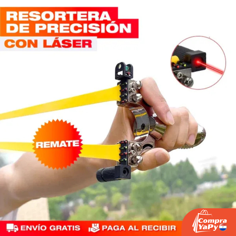 LaserPro™ - Resortera de precisión laser