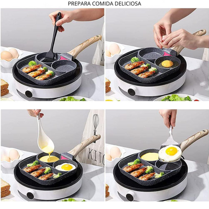 FastEgg™ - Sarten Anti-Adherente 3 en 1