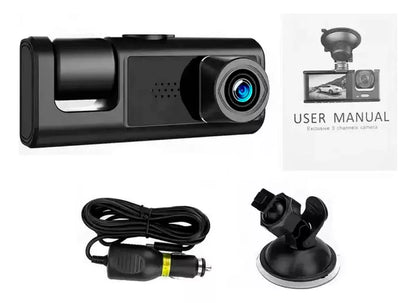 Camara Grabadora Para Auto 3 Canales
