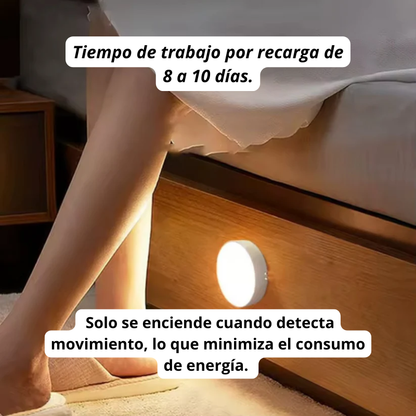 Lámpara LED Recargable con Sensor