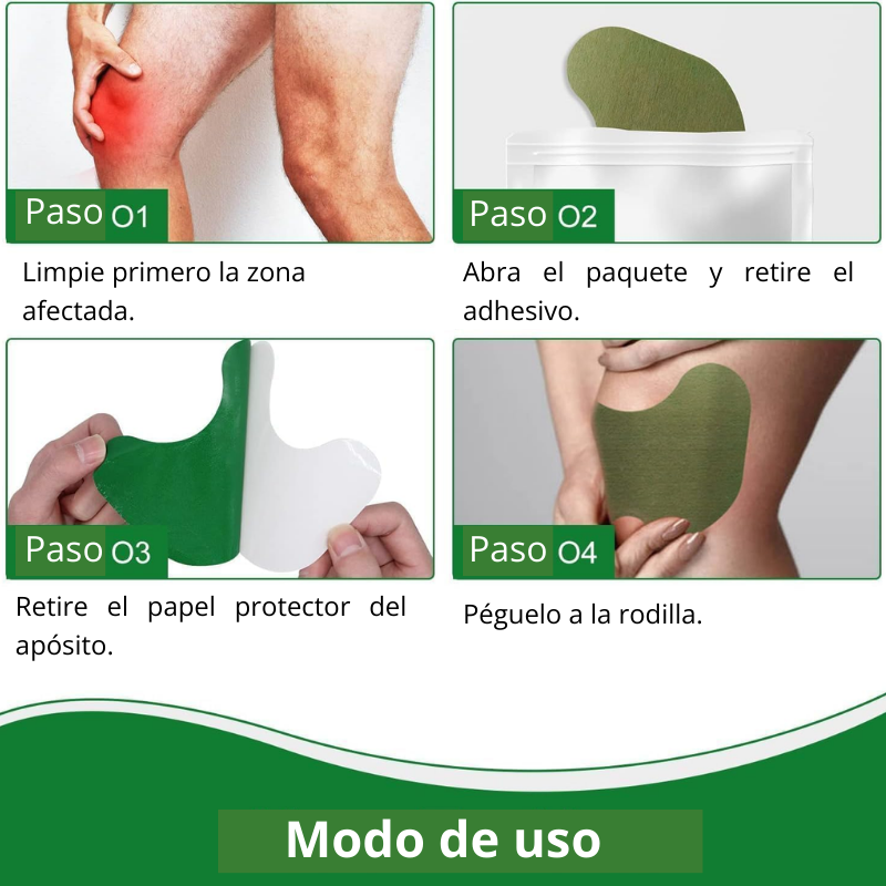 RodillaFlex® - Parche para rodillas